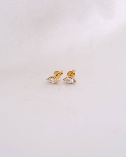 VINTAGE MARQUISE STUDS